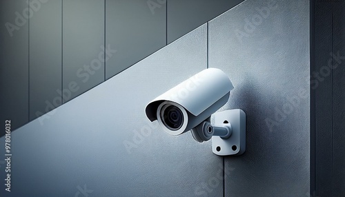 close up of a security camera