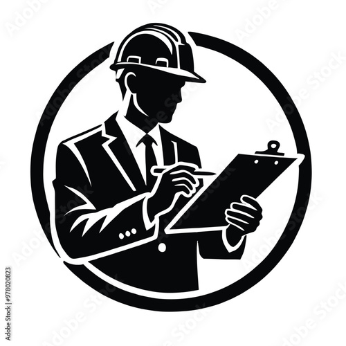 Engineer Inspecting Site