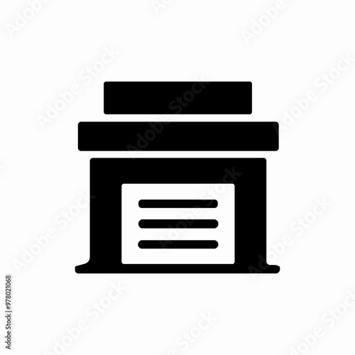 car garage icon sign vector