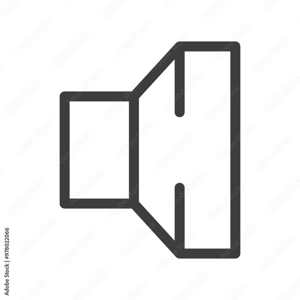 Basic UI Cornered Icons Collection - Minimalist and Functional User Interface Design