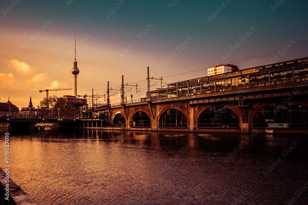 Obraz premium Berlin television tower