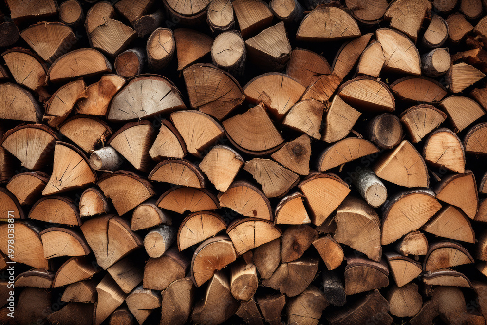 Processed image of pile of chopped fire wood prepared for winter. Firewood dry chopped background Processed image of pile of chopped fire wood prepared for winter. Firewood dry chopped background