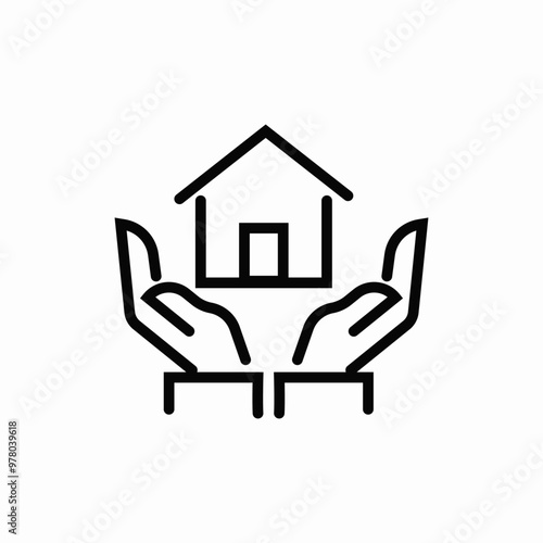 house insurance icon sign vector