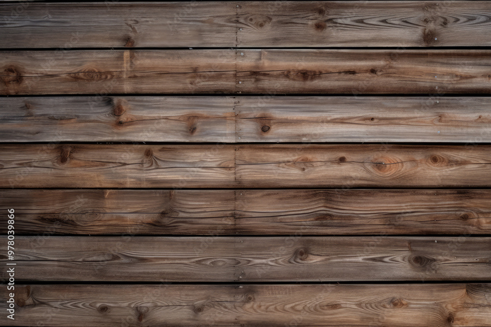 Naklejka premium Processed collage of old vintage wooden wall texture. Background for banner, backdrop or texture