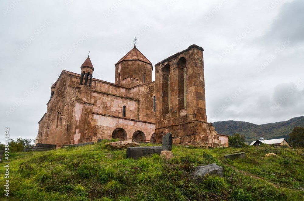 Odzun Church a majestic monument of the 6th century that has completely preserved its exterior appearance, located in the north of Armenia, Lori Region, Odzun village
Odzun Church a majestic monument of the 6th century that has completely preserved its exterior appearance, located in the north of Armenia, Lori Region, Odzun village