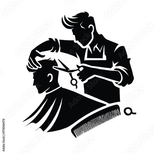 Barber Silhouette