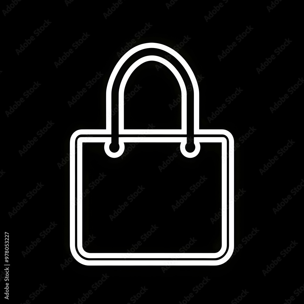 Shopping Bag illustration for design Black Friday post for your Black Friday sale and discount Shopping Bag illustration for design Black Friday post for your Black Friday sale and discount