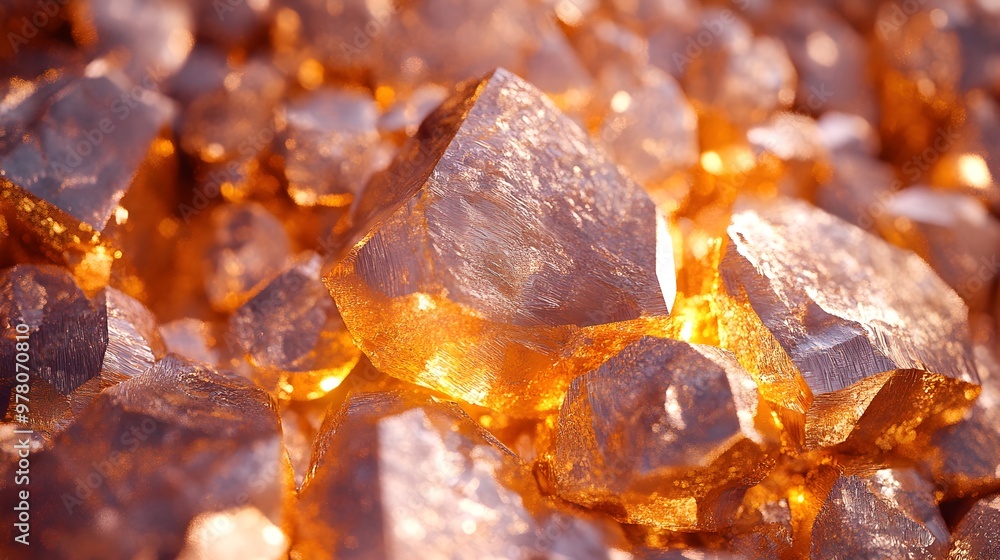 High-definition close-up of beryllium copper, showcasing the fine details of its texture and rich, metallic luster with natural reflections High-definition close-up of beryllium copper, showcasing the fine details of its texture and rich, metallic luster with natural reflections