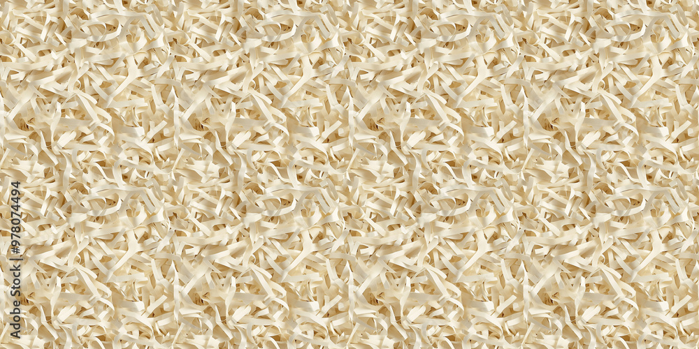 shredded paper filler in beige color with thin, delicate strips, shredded paper filler texture background shredded paper filler in beige color with thin, delicate strips, shredded paper filler texture background