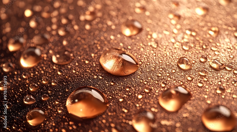 Extreme close-up of polished beryllium copper, highlighting the subtle textures and shimmering metallic finish, perfect for industrial design concepts Extreme close-up of polished beryllium copper, highlighting the subtle textures and shimmering metallic finish, perfect for industrial design concepts