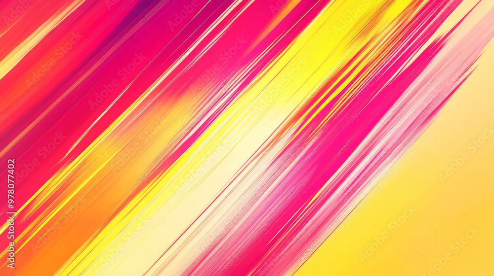 A bold gradient background transitioning from neon pink to bright yellow, with dynamic, diagonal lines cutting through the composition. The sharp lines create an energetic contrast. A bold gradient background transitioning from neon pink to bright yellow, with dynamic, diagonal lines cutting through the composition. The sharp lines create an energetic contrast.