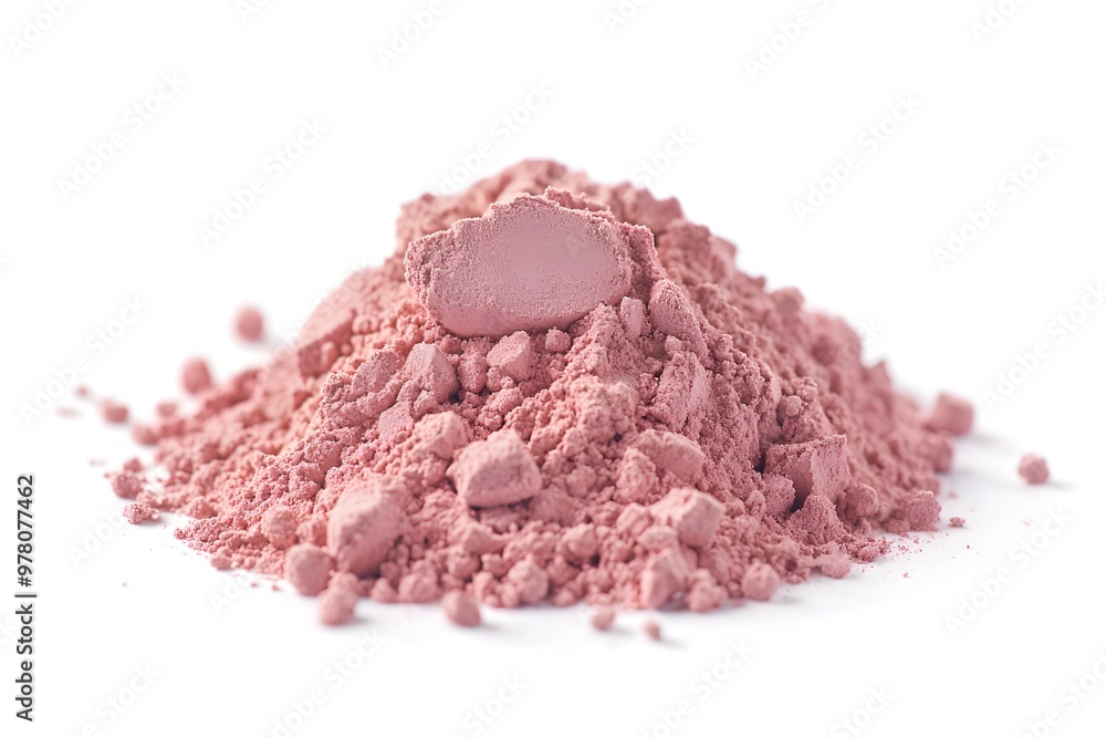 red paint brush strokes