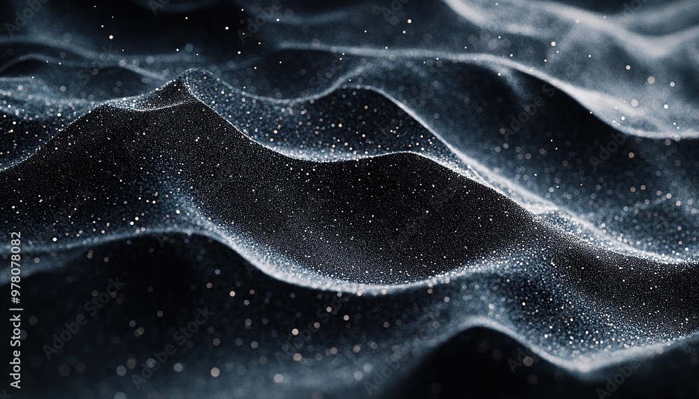 Wavy sand patterns under starry night sky, blending earth textures with cosmic tranquility. Wavy sand patterns under starry night sky, blending earth textures with cosmic tranquility.