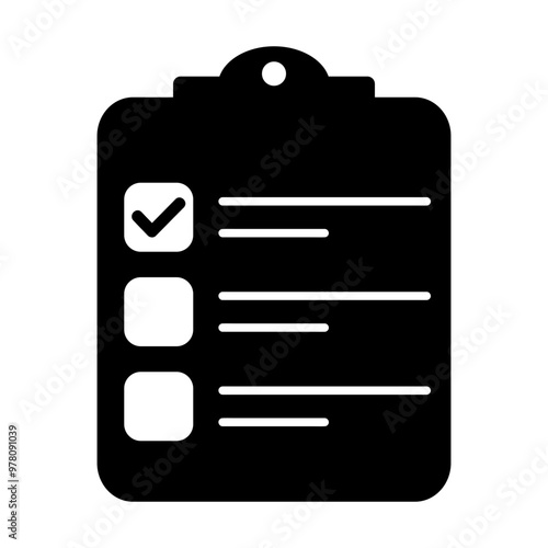 List Icon, Simple Icon Vector Design, best used for presentation, application, web and banner