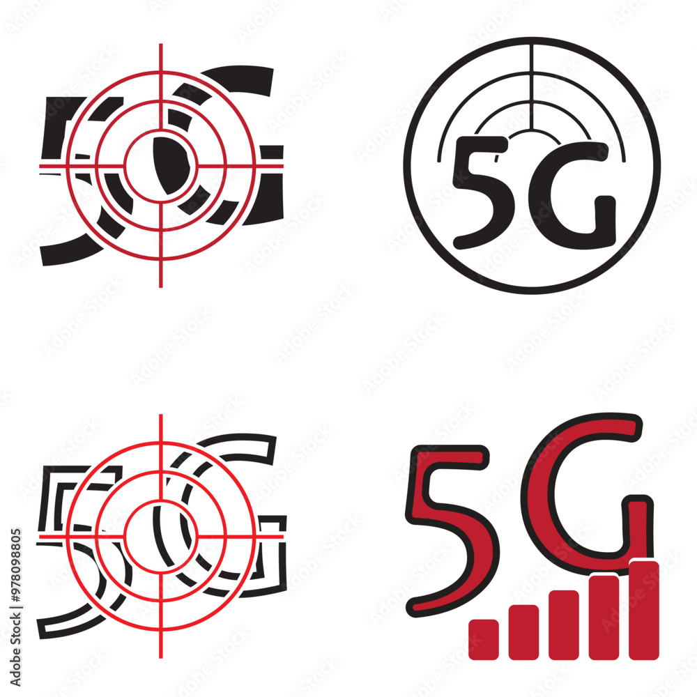 five g logo vector illustrations five g logo vector illustrations