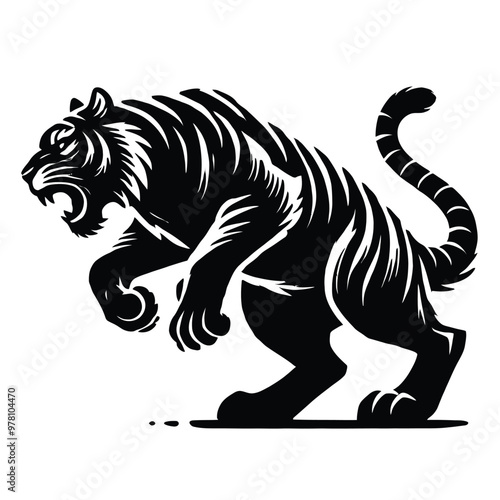 Tiger Silhouette