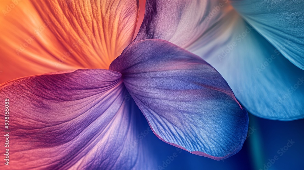 close-up of a single flower petal showcasing intricate details and vibrant hues, revealing the beauty and complexity of botanical life close-up of a single flower petal showcasing intricate details and vibrant hues, revealing the beauty and complexity of botanical life