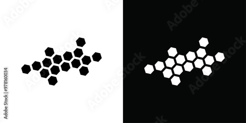 propolis icon Vector flat thin line illustration