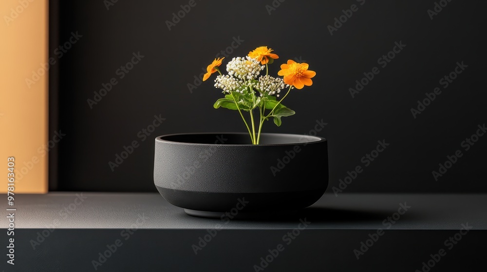 Avant garde Floral Arrangement with Vibrant and Unique Ingredients Avant garde Floral Arrangement with Vibrant and Unique Ingredients