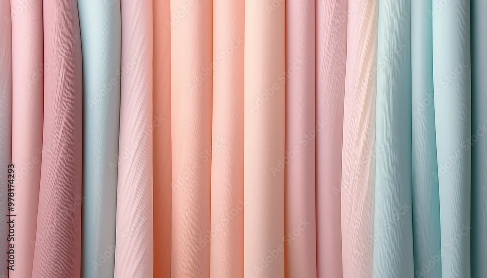 Soft pastel striped background with depth of field for a gentle and soothing look Soft pastel striped background with depth of field for a gentle and soothing look