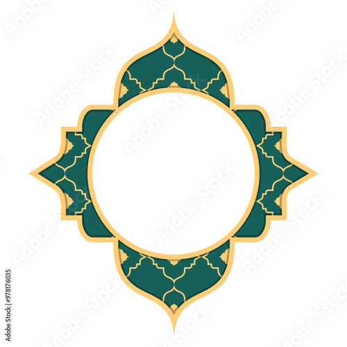 Islamic frame design