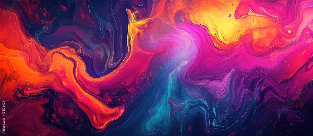 Vibrant abstract background featuring a colorful texture with dynamic elements Psychedelic visual art with a surrealistic touch Vibrant abstract background featuring a colorful texture with dynamic elements Psychedelic visual art with a surrealistic touch