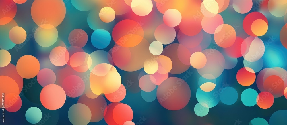 Colorful Bokeh Background Abstract Texture Blurred Lights Festive Theme Colorful Bokeh Background Abstract Texture Blurred Lights Festive Theme