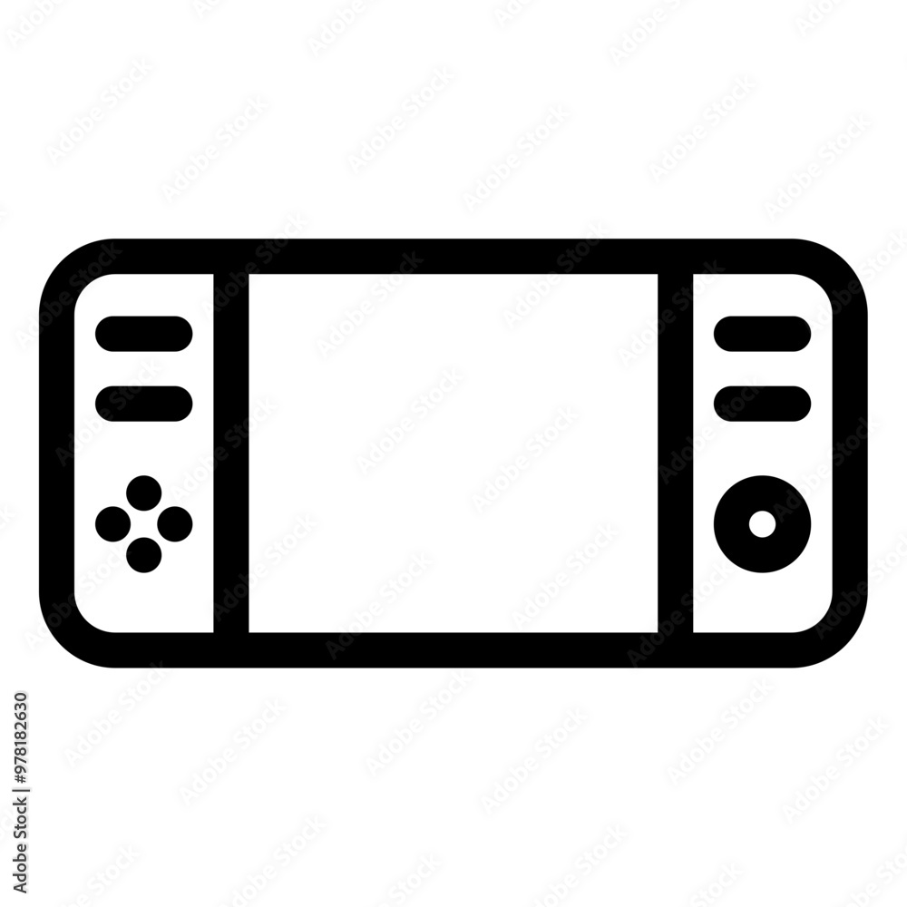 Fototapeta premium game console icon 