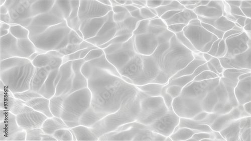 Abstract image of a water surface featuring gentle ripples and shimmering light reflections, creating a serene texture.
