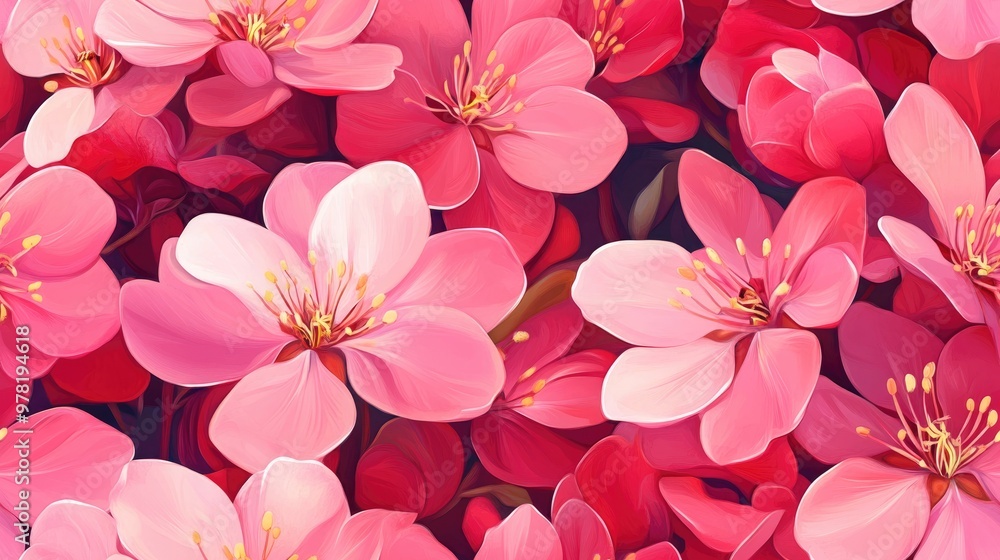 Vibrant spring blossoms Vibrant spring blossoms