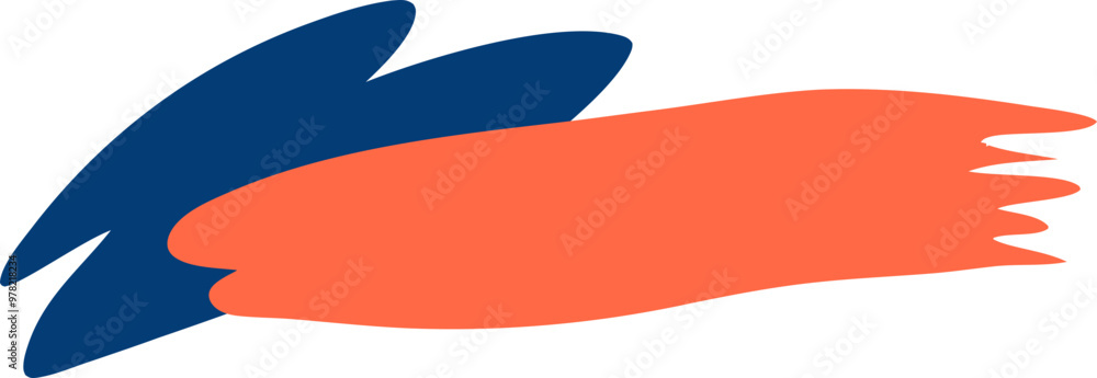 Obraz premium brush storkes