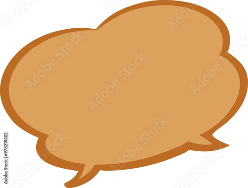 cute speech bubble svg icon