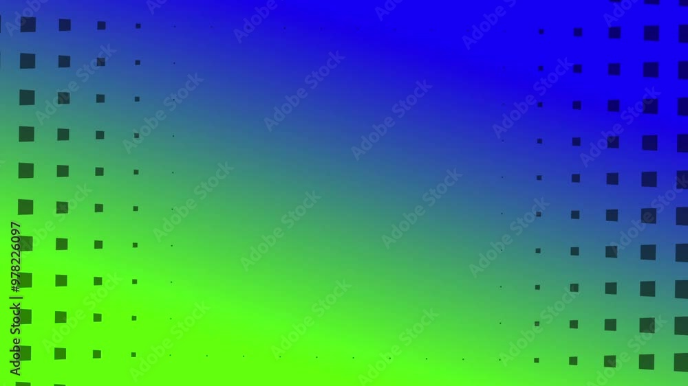 abstract halftone gradient dots blue and green retro pop art polkadot cartoon motion graphic video background abstract halftone gradient dots blue and green retro pop art polkadot cartoon motion graphic video background