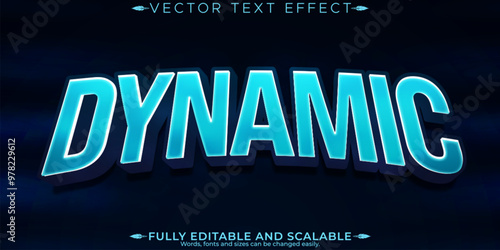 Sport text effect, editable stylish and gym text style