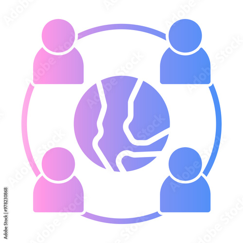 multicultural Gradient icon