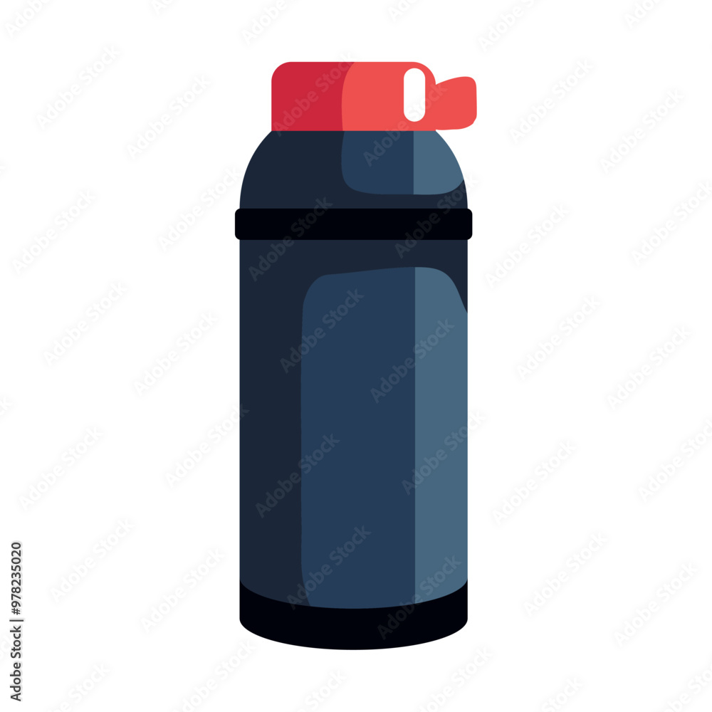 fishing thermos bottle icon cartoon fishing thermos bottle icon cartoon