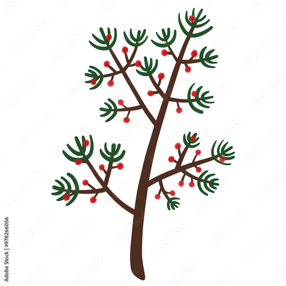 Christmas leaf Christmas leaf
