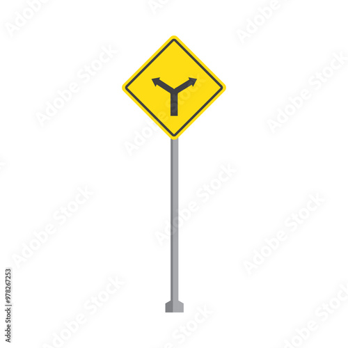 Road sign icon