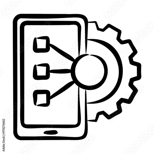 Mobile App Development Icon