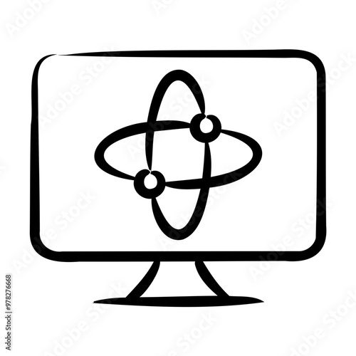 Quantum Computing Icon