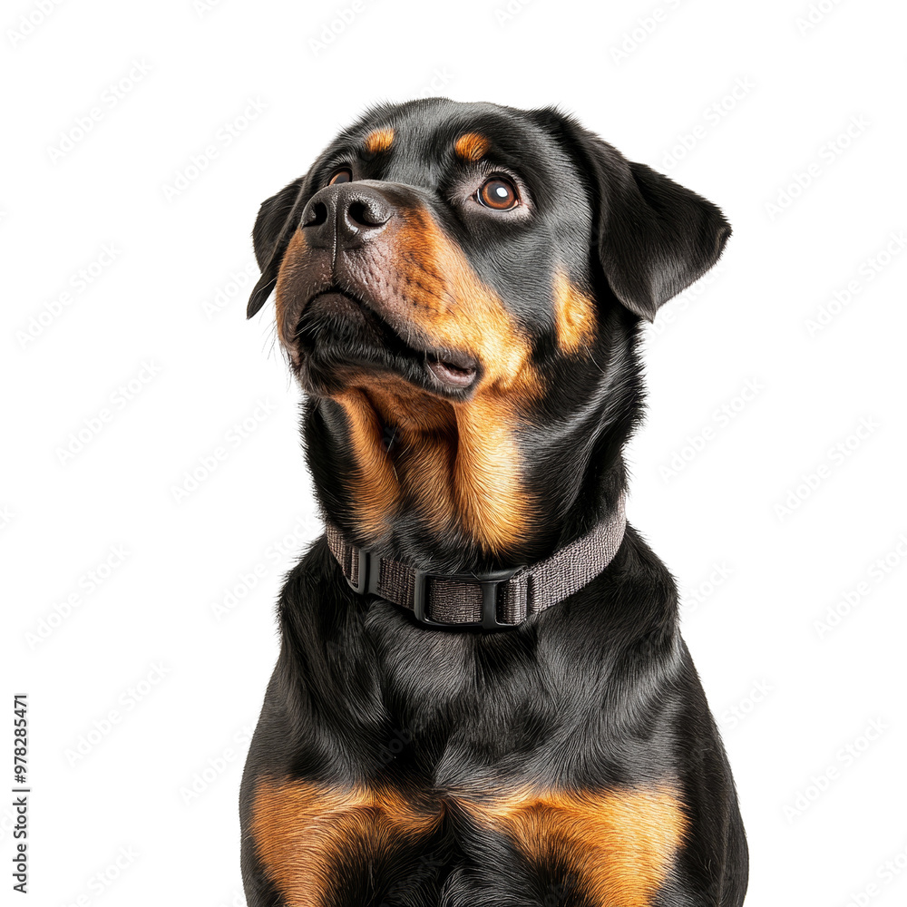 Rottweiler Dog Portrait Rottweiler Dog Portrait