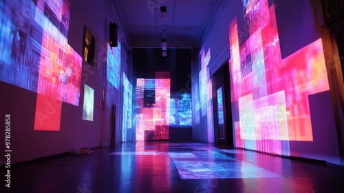 Abstract Projections in a Gallery