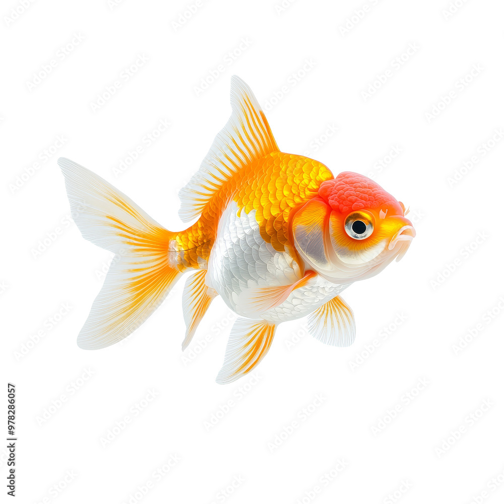 Goldfish Isolated Goldfish Isolated