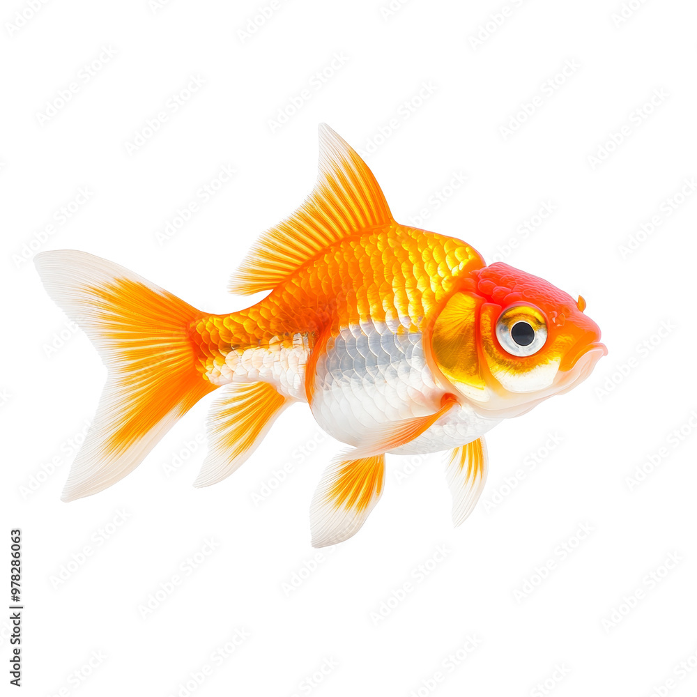 Goldfish Isolated Goldfish Isolated