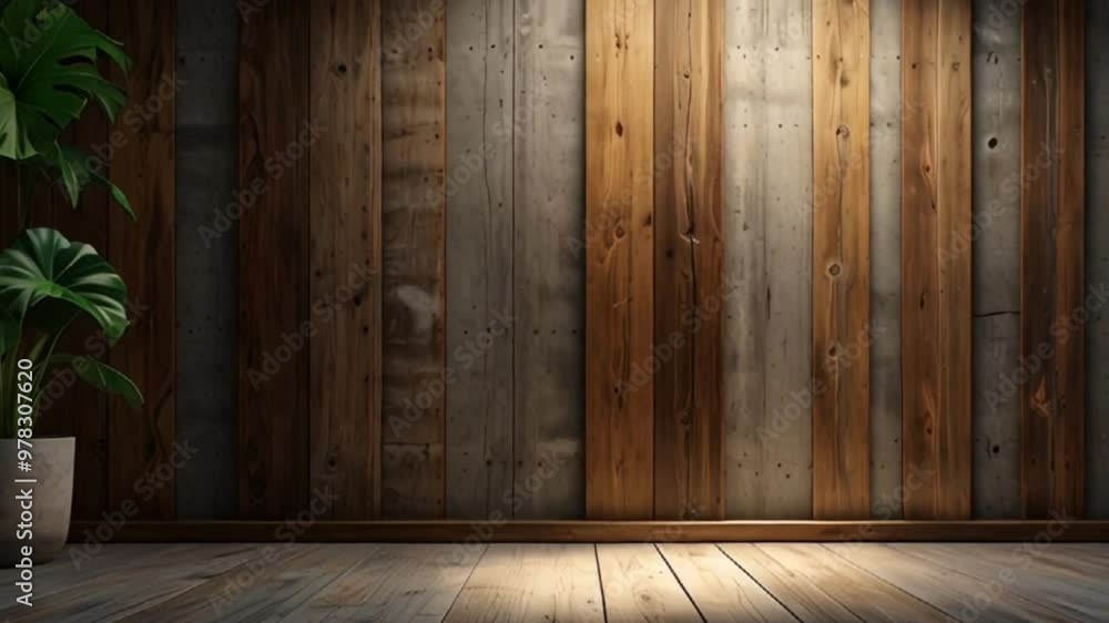 room with wooden floor room with wooden floor