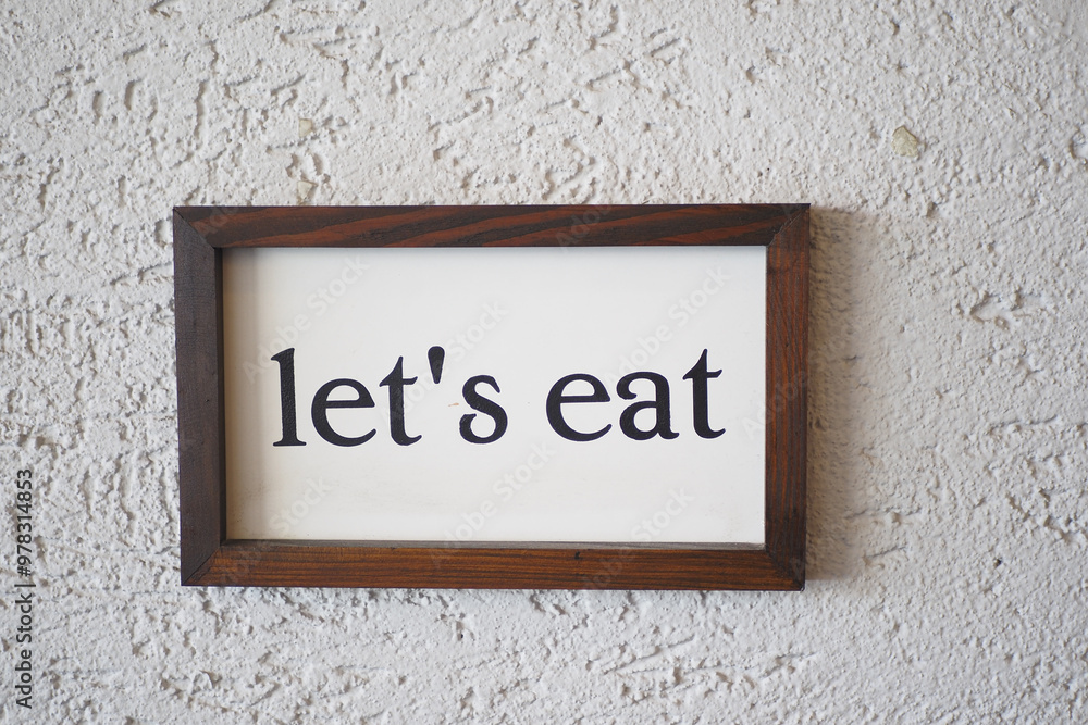 Charming and Inviting Lets Eat Wall Decor Perfect for Creating Warm Dining Spaces Atmosphere Charming and Inviting Lets Eat Wall Decor Perfect for Creating Warm Dining Spaces Atmosphere