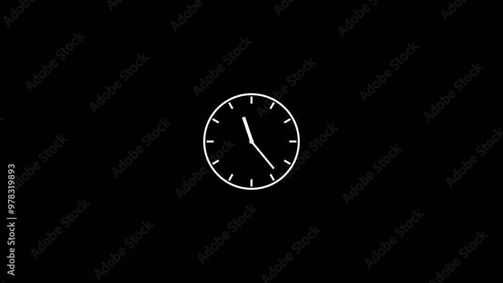 Analog clock animation background video,4k animated analog clock background video with alpha channels
Analog clock animation background video,4k animated analog clock background video with alpha channels