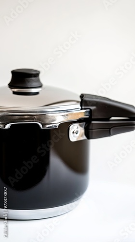 Pressure Cooker isolated on white background AI Generated