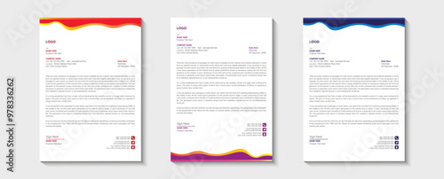  Corporate Letterhead Design Template