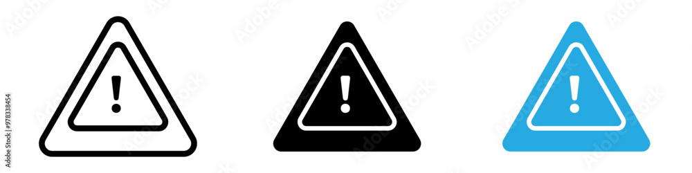 Attention icon vector Attention icon vector
